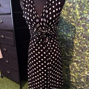 Polka Dot Sleeveless Dress 91